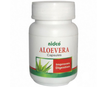 Алое вера экстракт НидКо (Aloe vera extract NidCo), 60 капсул