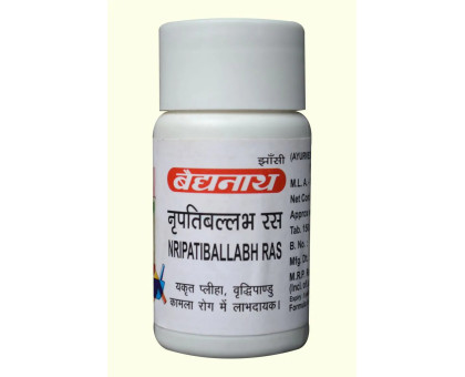 Нріпаті Валлабх Рас Байд'янатх (Nripati Vallabh Ras Baidyanath), 80 таблеток