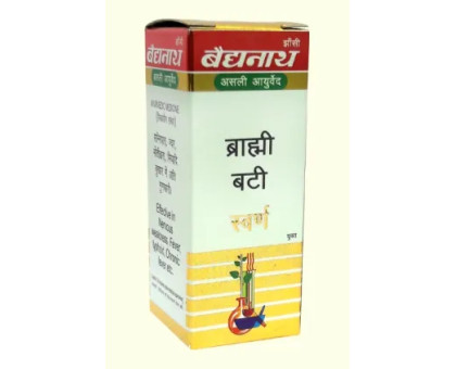 Вріхат Брамі ваті Байд'янатх (Vrihat Brahmi vati Baidyanath), 25 таблеток