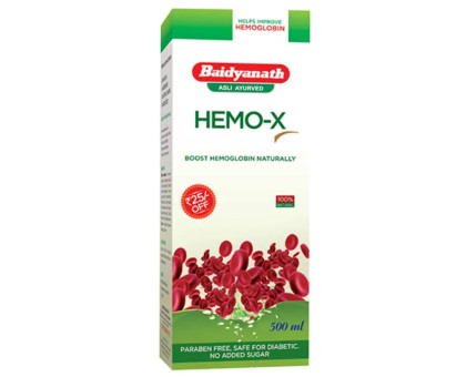 Хемо-Екс сік Байд'янатх (Hemo-X juice Baidyanath), 500 мл