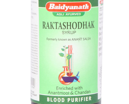 Ракта Шодхак сироп Байд'янатх (Rakta Shodhak syrup Baidyanath), 200 мл