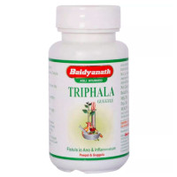 Тріфала Гуггул (Triphala Guggulu), 80 таблеток - 25 грам