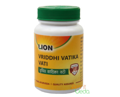 Вріддхі ватіка ваті Лайон (Vriddhi vatika vati Lion), 100 таблеток Вріддхі ватіка ваті Лайон (Vriddhi vatika vati Lion), 100 таблеток
