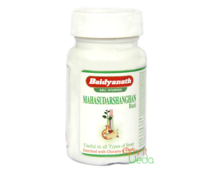 Махасударшан гхан Байд'янатх (Mahasudarshan ghan bati Baidyanath), 40 таблеток - 10 грам