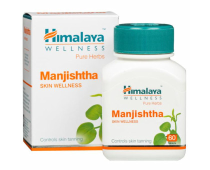 Манджишта Хімалая (Manjishta Himalaya), 60 таблеток - 15 грам Манджишта Хімалая (Manjishta Himalaya), 60 таблеток - 15 грам