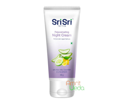 Крем Нічний відновлюючий Шрі Шрі Таттва (Night Cream Sri Sri Tattva), 60 грам