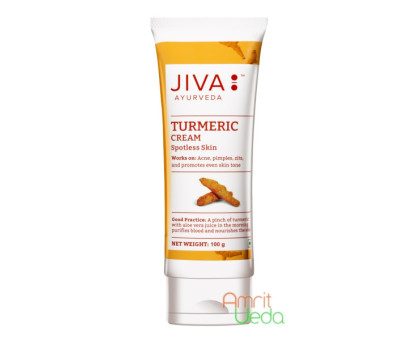 Крем с куркумой Джива (Turmeric cream Jiva), 100 грамм