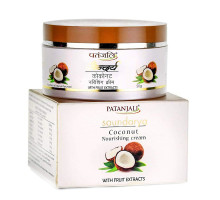 Крем живить з кокосом Сундарья (Coconut nourishing cream Saundarya), 50 грам