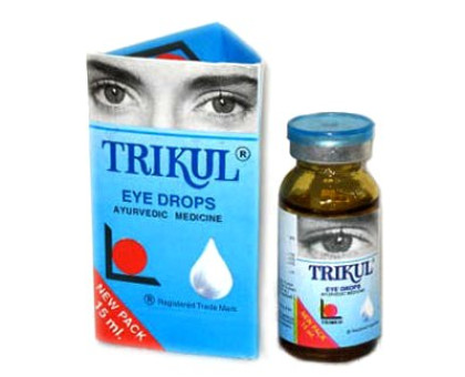 Глазные капли Трикул Тримед аюрведа (Trikul Trimed ayurveda), 15 мл Глазные капли Трикул Тримед аюрведа (Trikul Trimed ayurveda), 15 мл