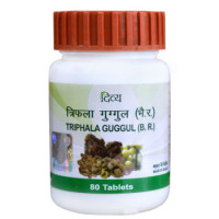 Тріфала Гуггул (Triphala Guggul), 80 таблеток - 40 грам