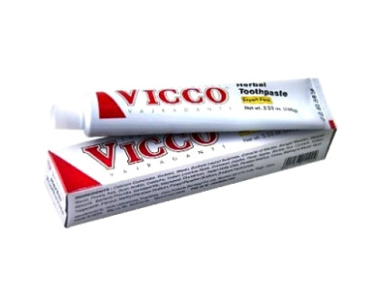 Зубна паста ВІККО Ваджраданти ВІККО (Toothpaste Vicco Vajradanti VICCO), 200 грам Зубна паста ВІККО Ваджраданти ВІККО (Toothpaste Vicco Vajradanti VICCO), 200 грам